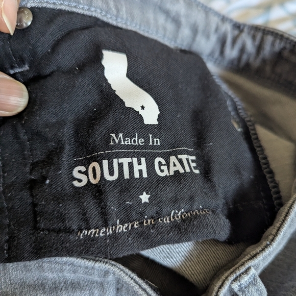 AG Adriano Goldschmied  Women's Size 27R Stevie Slim Straight Ankle Jeans, Gray  - Picture 13 of 13